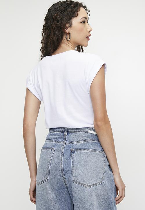 Superbalist - 2 Pack fitted tee - black & white