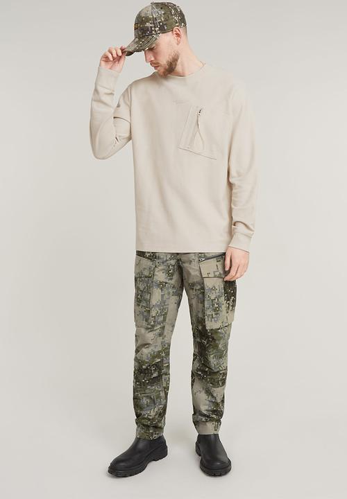 G-STAR - Rovic Zip 3D Regular Tapered - elephant skin mini digi camo