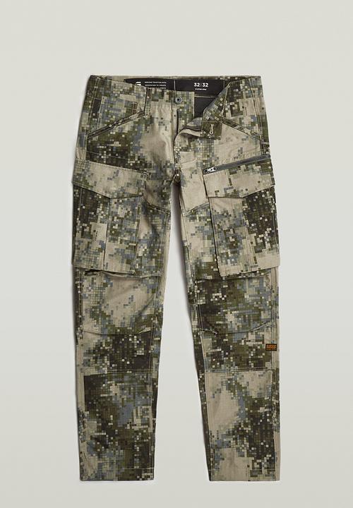 G-STAR - Rovic Zip 3D Regular Tapered - elephant skin mini digi camo