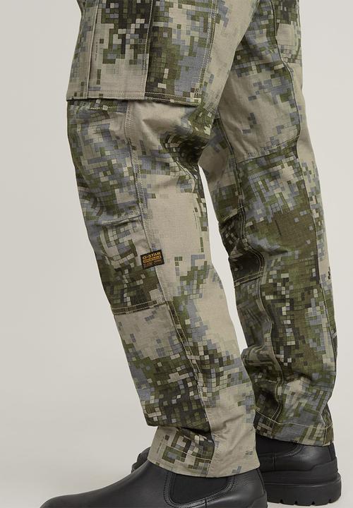 G-STAR - Rovic Zip 3D Regular Tapered - elephant skin mini digi camo