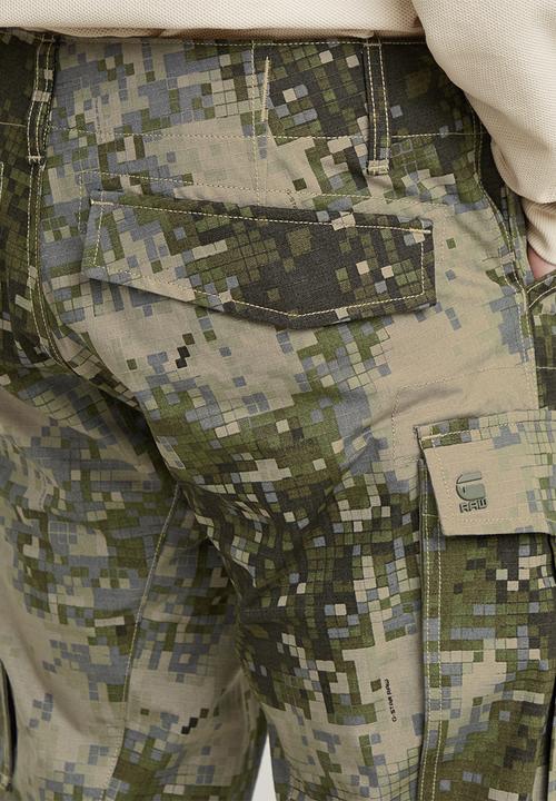 G-STAR - Rovic Zip 3D Regular Tapered - elephant skin mini digi camo