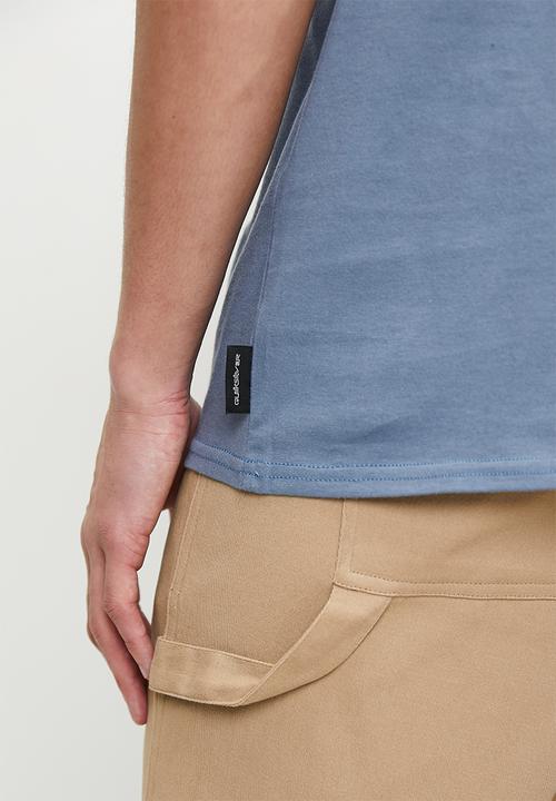 Quiksilver - PALM SCRIPT SS - flint stone (SNA0)