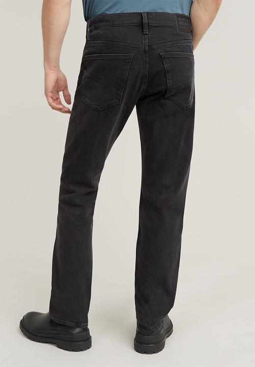 G-STAR - Mosa Straight - worn in black obsidian