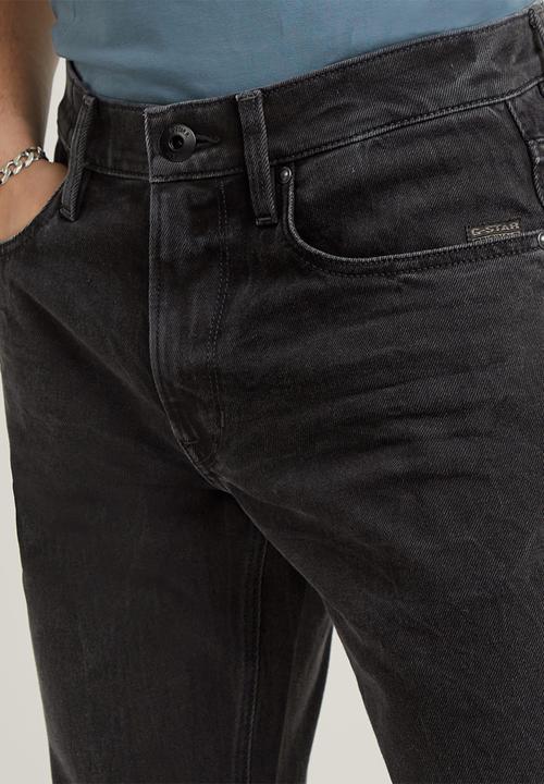 G-STAR - Mosa Straight - worn in black obsidian