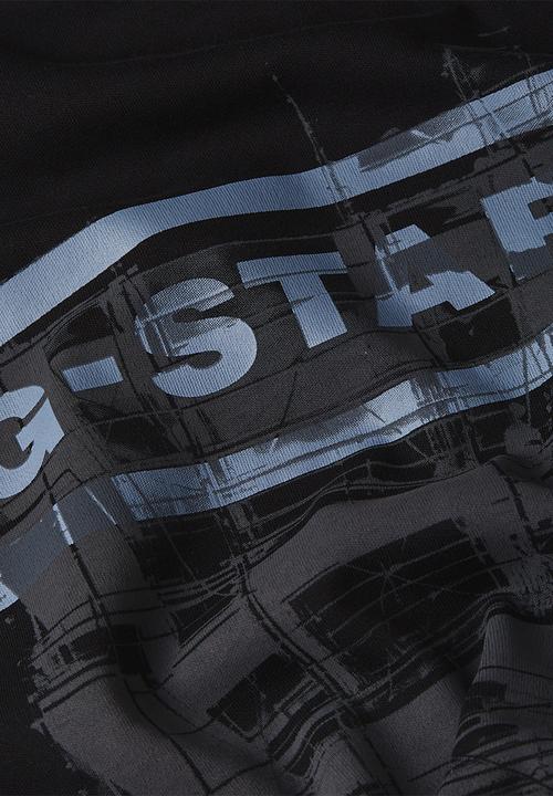 G-STAR - Scaffolding back gr r t - dk black