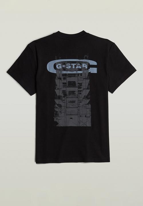 G-STAR - Scaffolding back gr r t - dk black