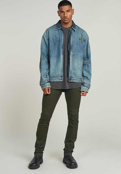 G-STAR - Skinny Chino 3.0 - asfalt