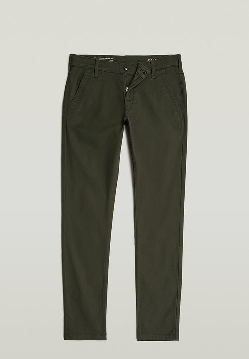 G-STAR - Skinny Chino 3.0 - asfalt