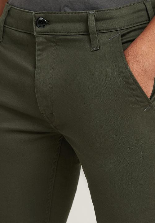 G-STAR - Skinny Chino 3.0 - asfalt