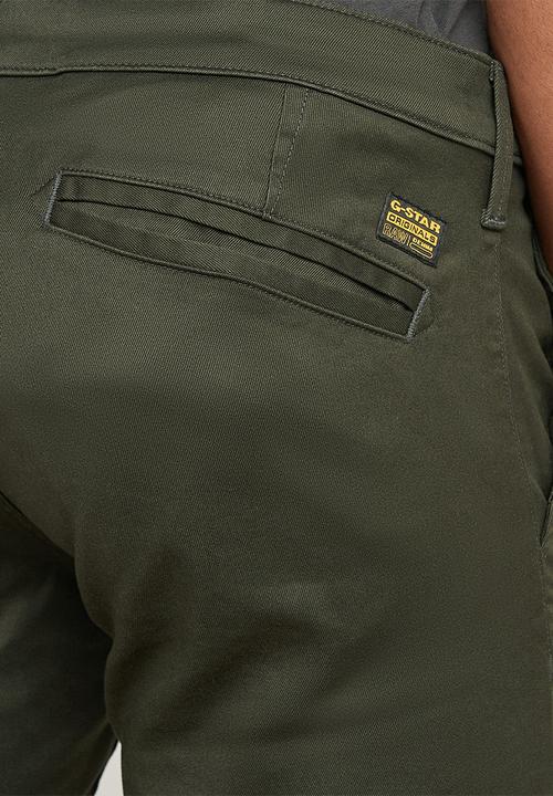 G-STAR - Skinny Chino 3.0 - asfalt