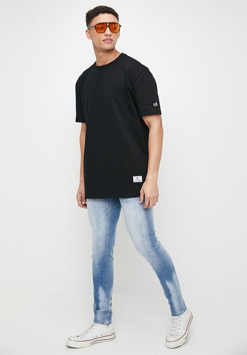 Alpha Industries - Ai Milan Jeans - Light wash