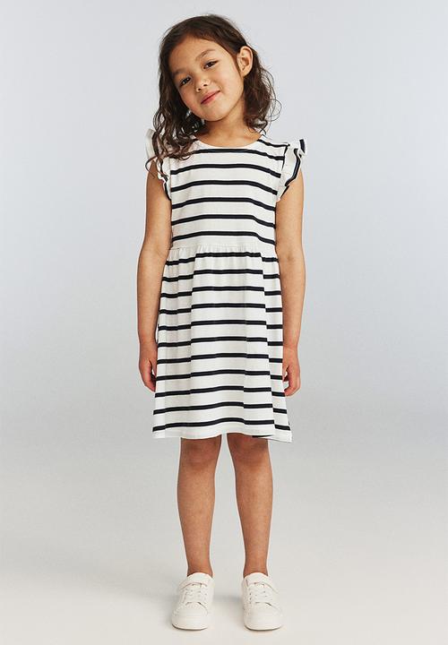 H&M - 3-Pack jersey dresses - white & blue
