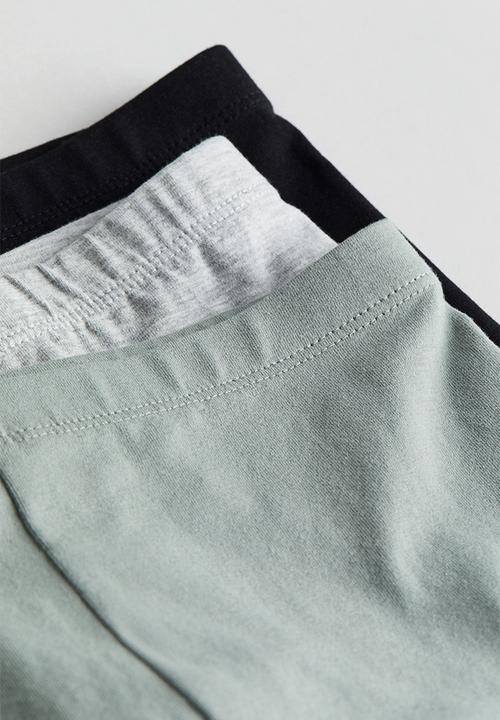 H&M - 3-Pack jersey cycling shorts - multi