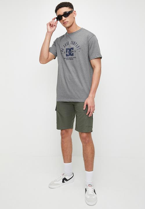 DC - Session ss tee - grey heather
