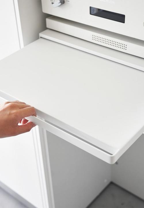 Yamazaki - Sliding counter drawer - white