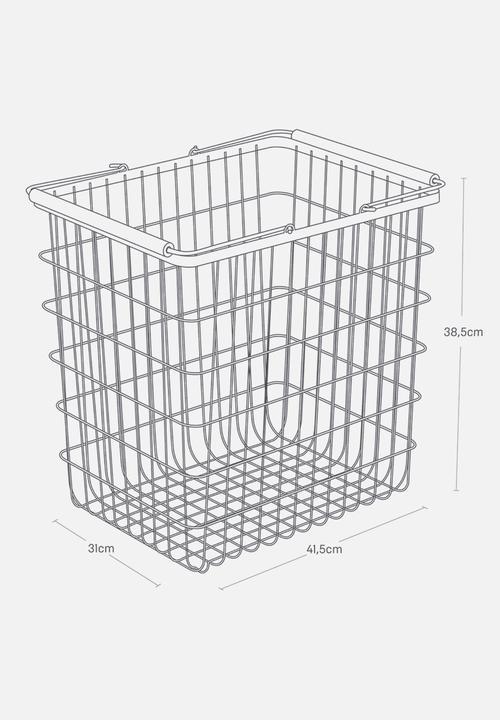 Yamazaki - Tosca medium laundry basket - white