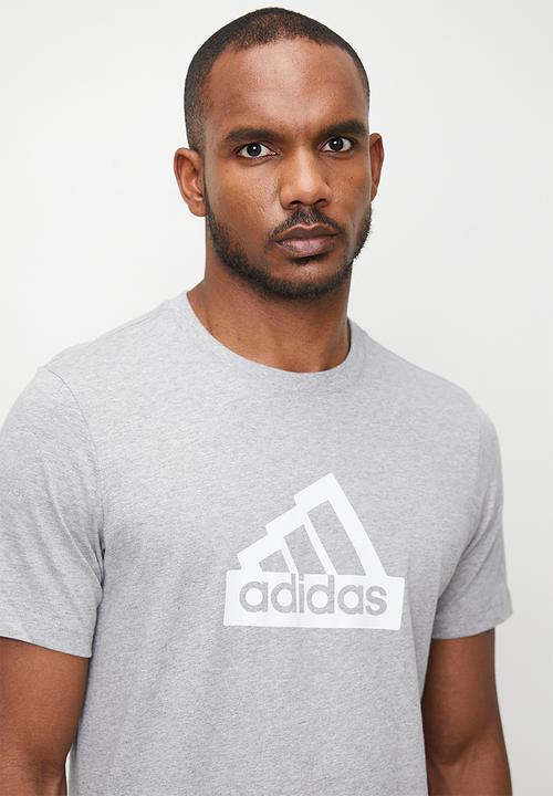 adidas Performance - M mod ess t - medium grey heather