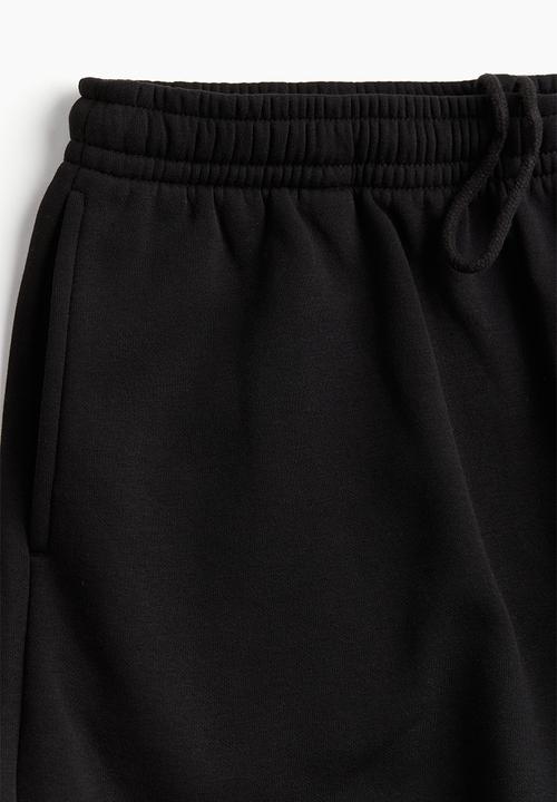 H&M - Sweatshirt shorts - black