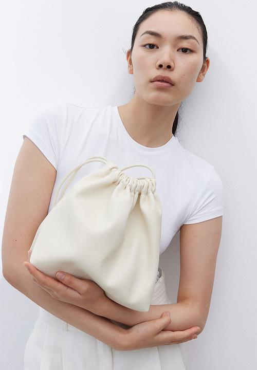 H&M - Fitted T-shirt - white