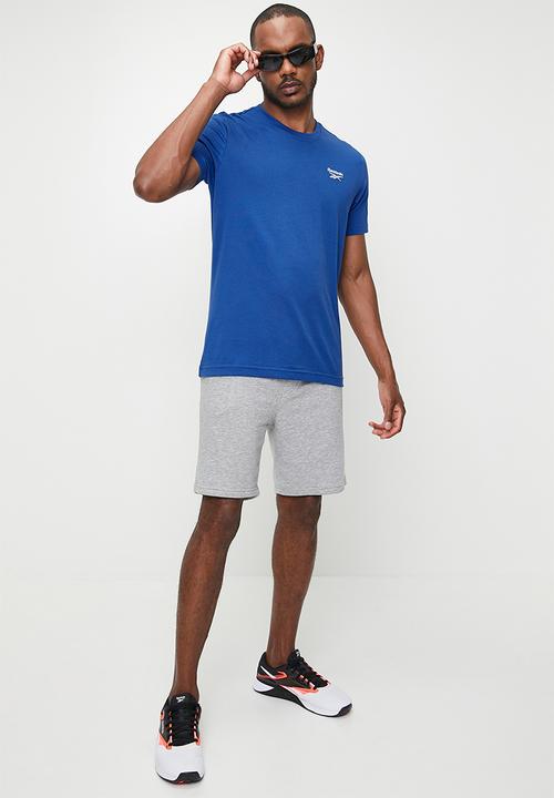 Reebok - Reebok identity small logo tee - boundless blue