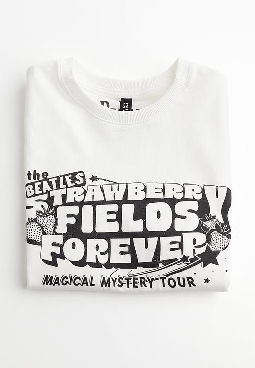 H&M - Printed t-shirt - white the beatles 