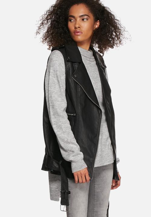 ONLY - Katoe PU waistcoat