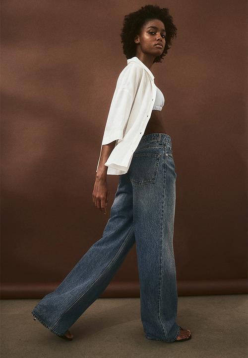 H&M - Linen shirt - white
