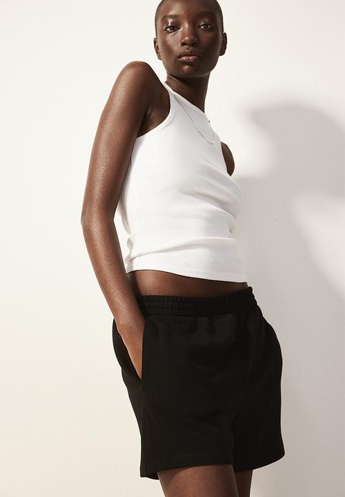 H&M - Sweatshorts - black
