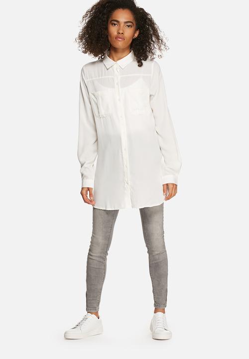 ONLY - Bijou long shirt