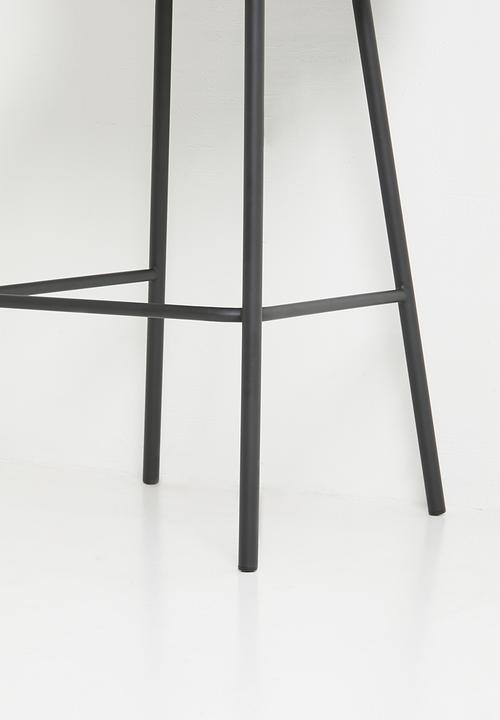 Sixth Floor - Mandy bar chair - grey velvet