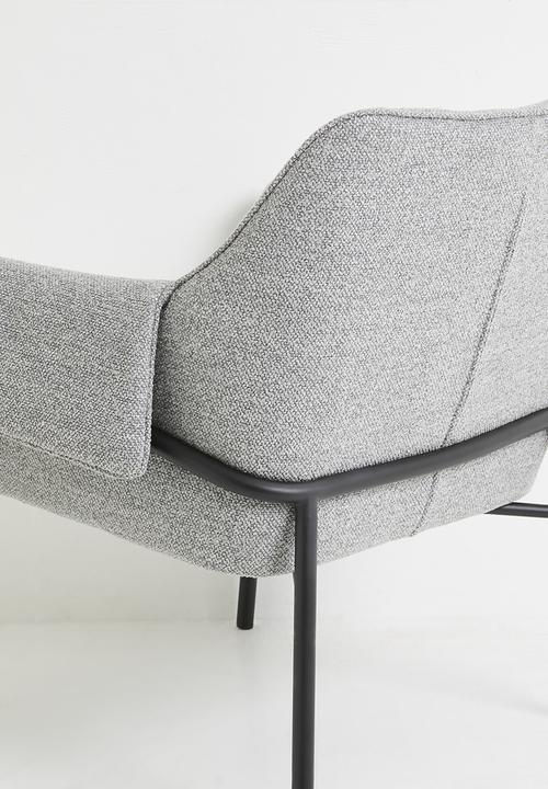 Sixth Floor - Bess lounge chair - Grey melange
