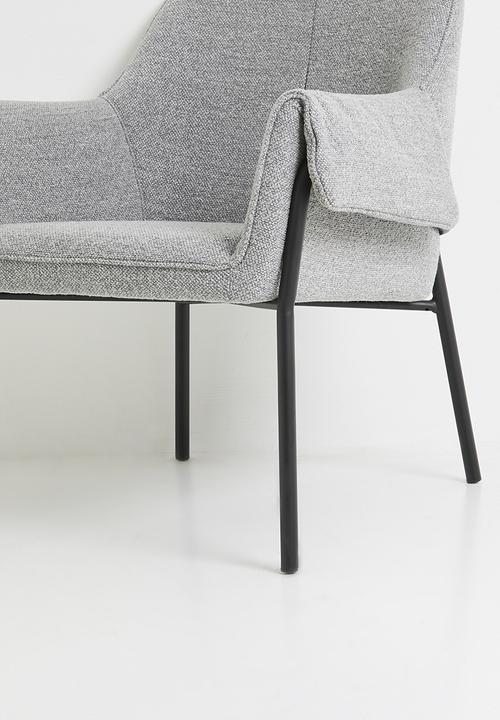 Sixth Floor - Bess lounge chair - Grey melange