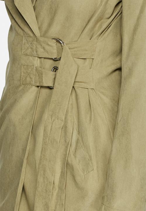 Lola May - Double belted trench coat