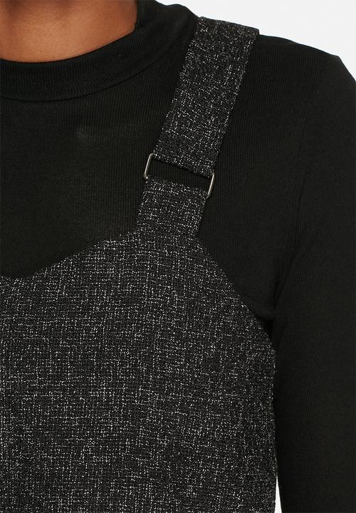 Lola May - Tweed buckle Co-ord with raw edge