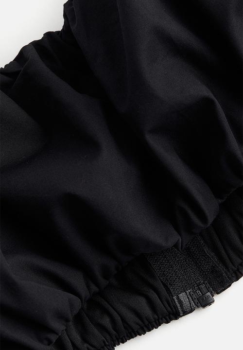 H&M - Poplin bralette top - black