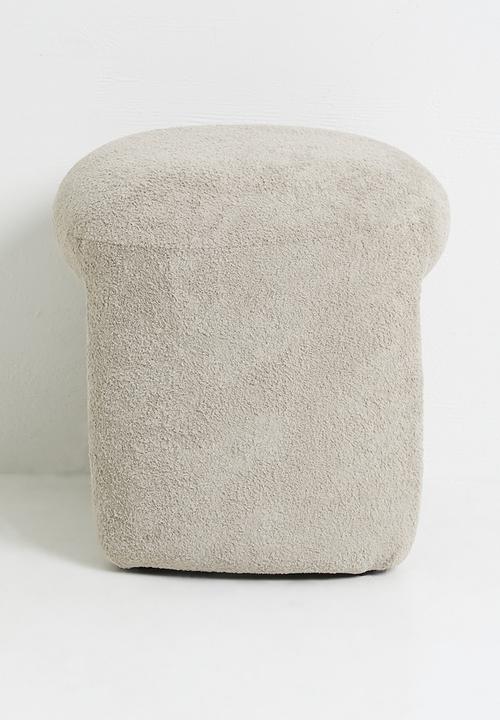 Sixth Floor - Nilo stool - grey