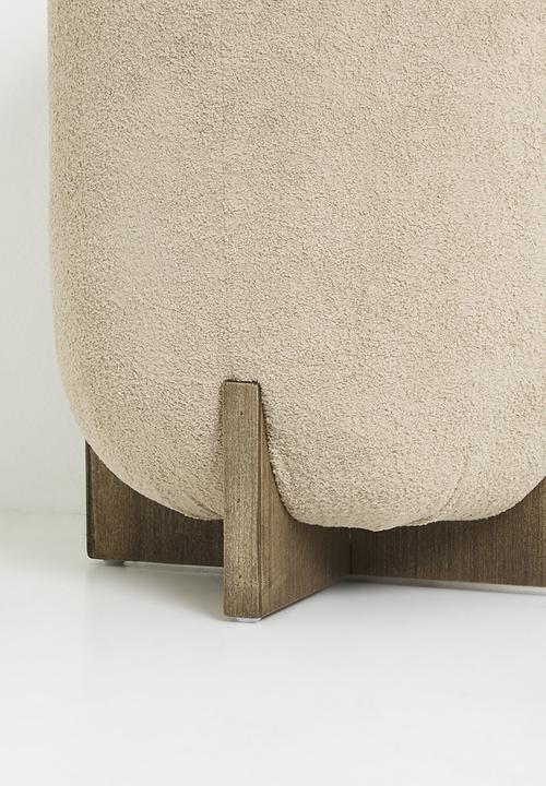 Sixth Floor - Mzwa ottoman - natural