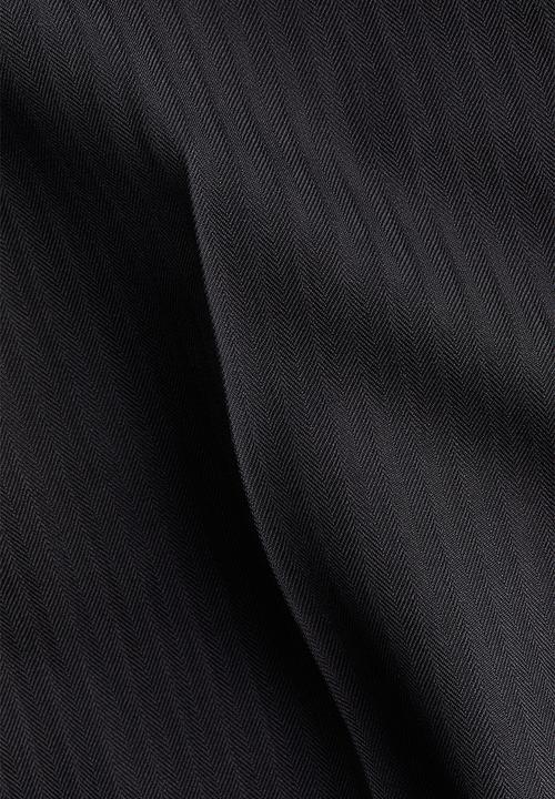 H&M - H&M Studio: Wool-blend statement-button blazer - black