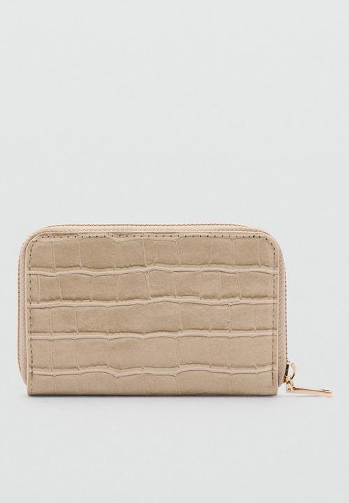 MANGO - Wallet butter - neutral
