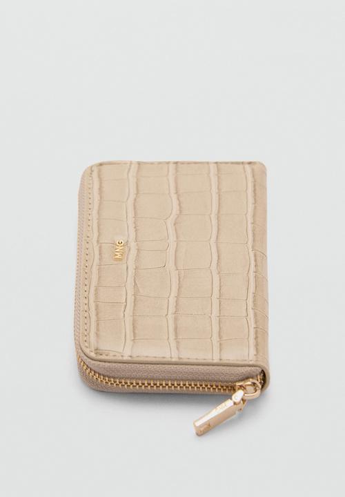MANGO - Wallet butter - neutral