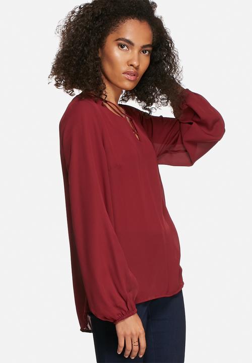Influence. - Lattice blouse