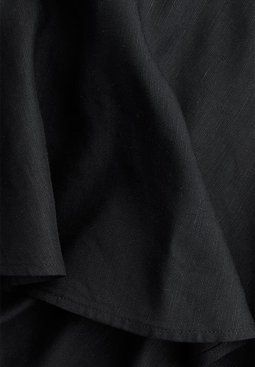 H&M - Flared mini skirt - black