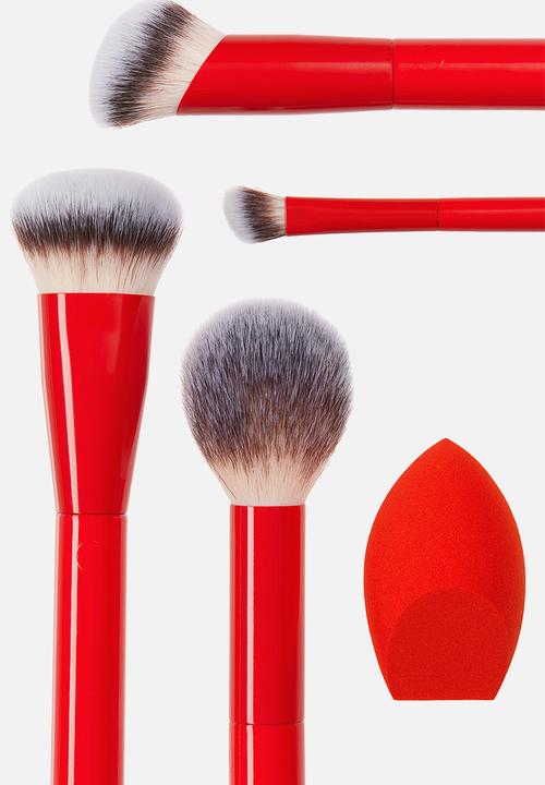 H&M - Make-up brush kit - red