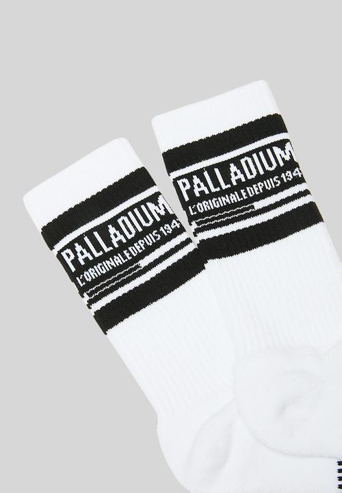 Palladium - Palladium Stripe Ctn Shaft Sock - White