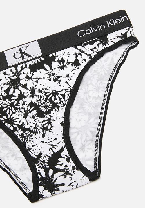 Calvin Klein - 1996 COTTON bikini - black/white