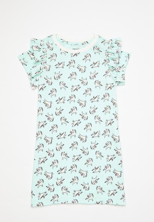 Pop Candy - 2 Pack night dress - pink & light blue