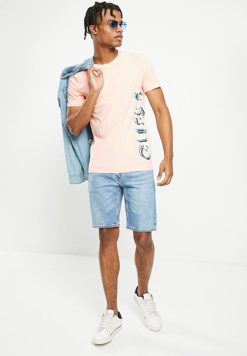 GUESS - Short sleeve T-shirt - pink