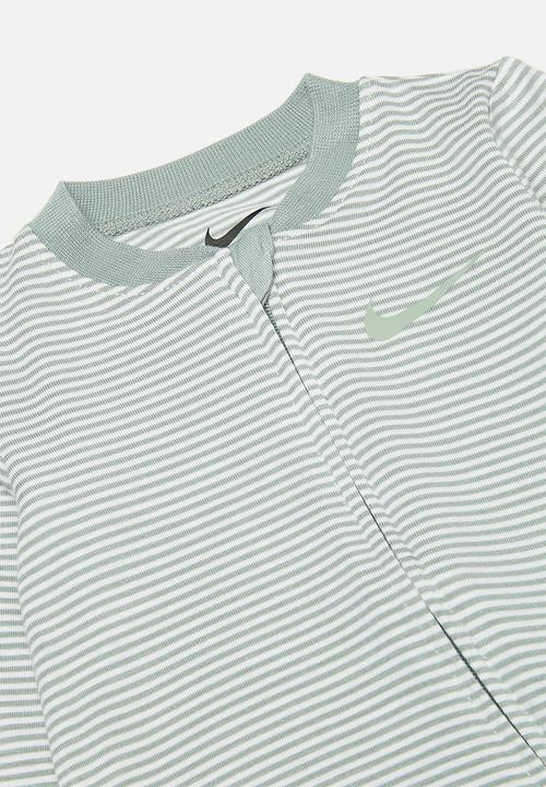 Nike - Nkn striped footed coverall - mica green