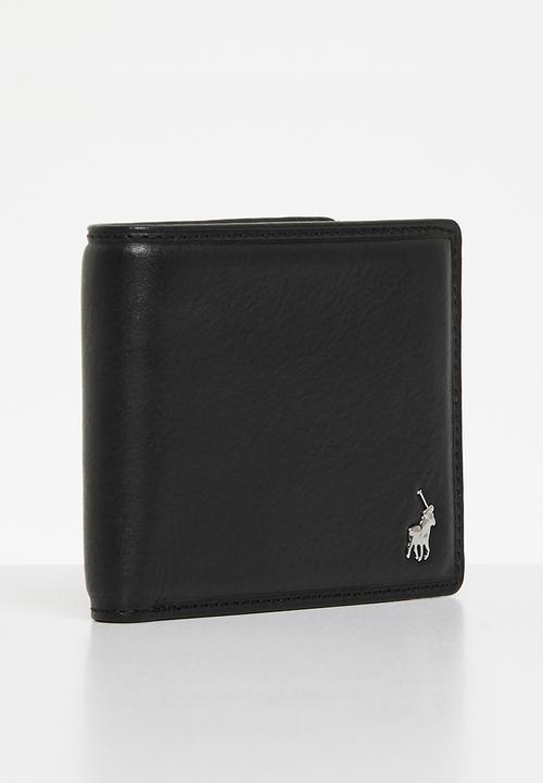 POLO - Billfold With Coin Section - Black