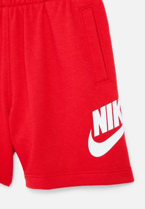 Nike - Nkn n nsw club ft hbr short - university red